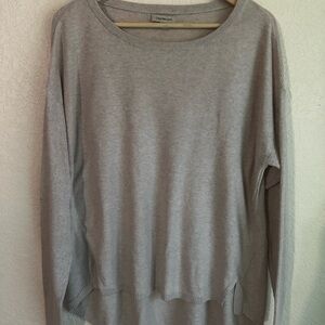 Calvin Klein Beige Asymmetrical‎ Sweater